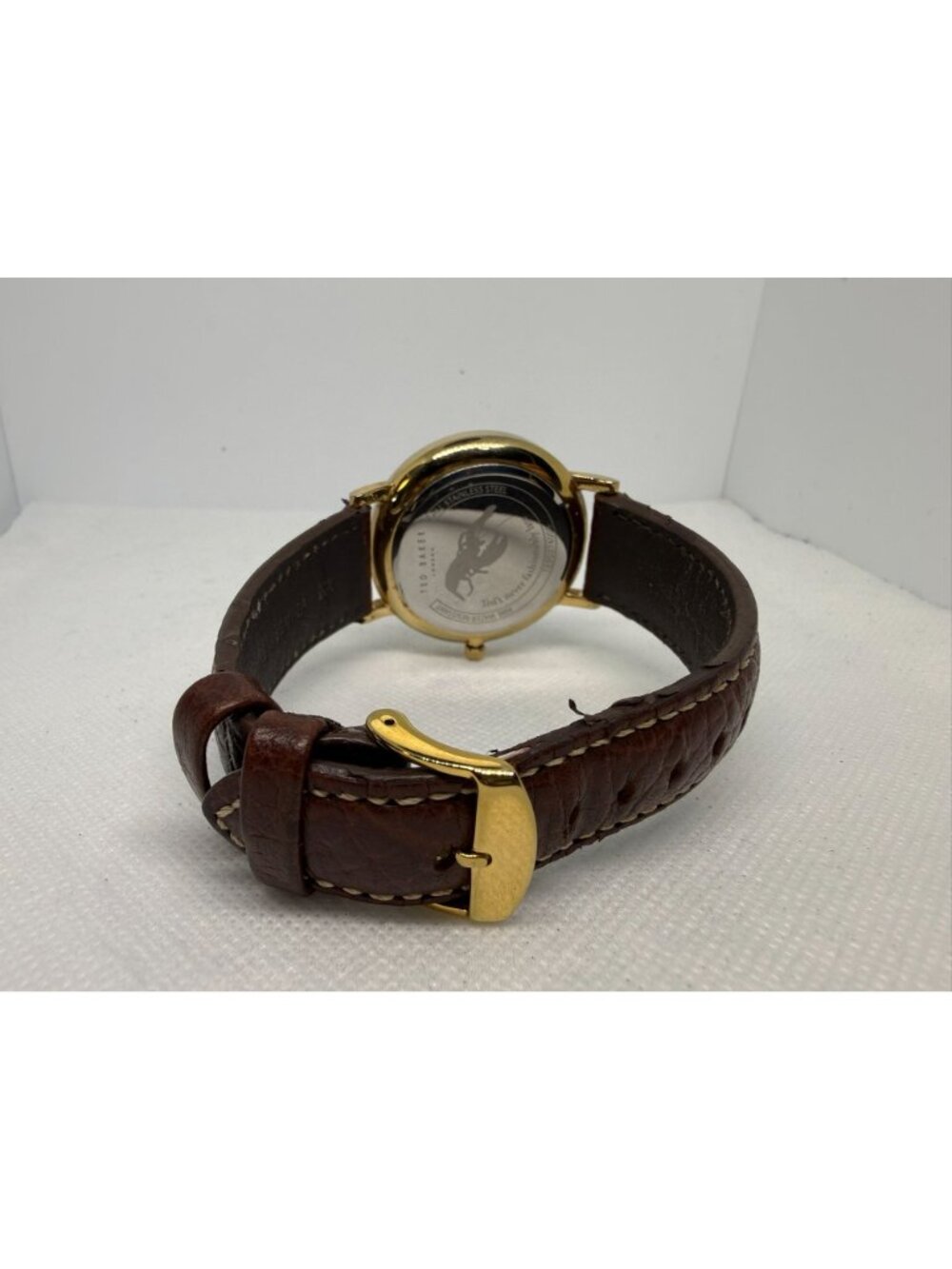 Ted Baker James TE50274008 Men's 42mm Silver Dial Multifunction Brown Watch - Picture 10 of 12